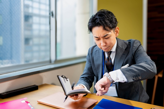 忙しい男性